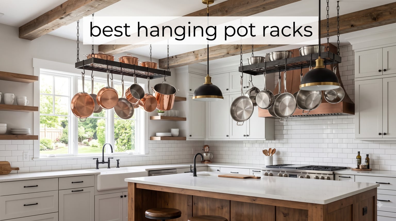 best hanging pot racks