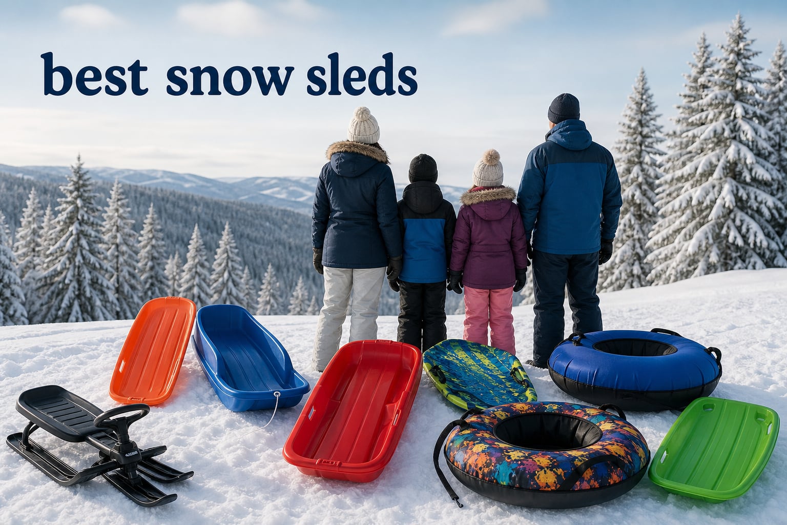 best snow sleds
