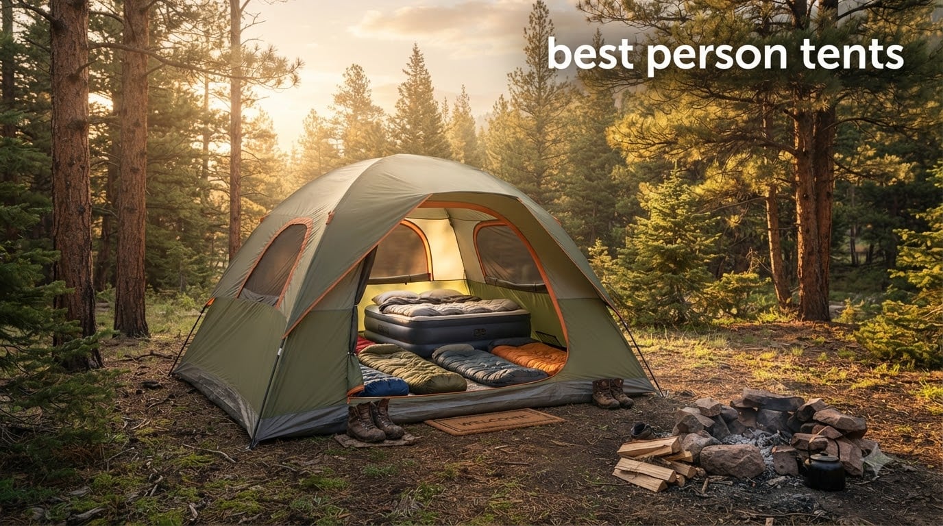best 4 person tents