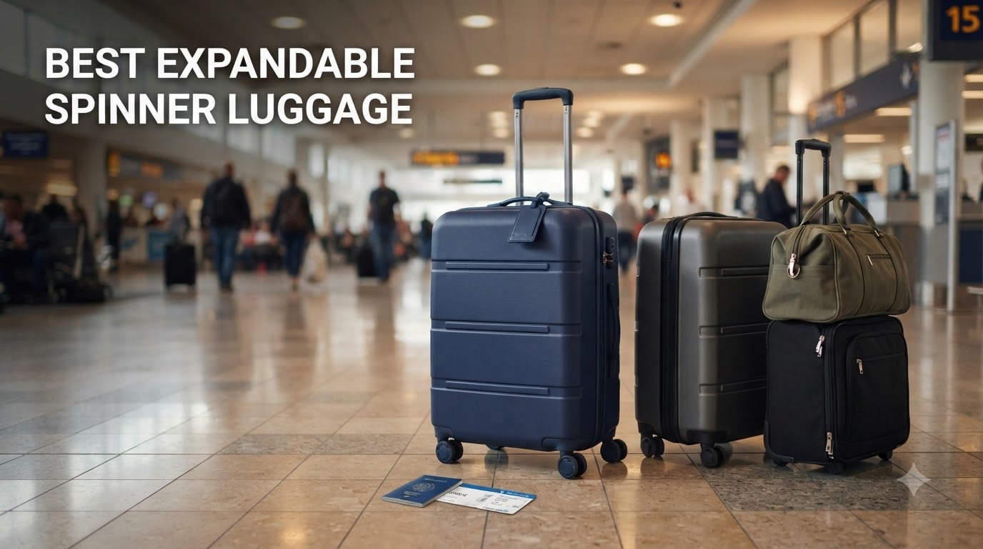 best expandable spinner luggage