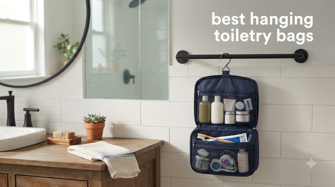 best hanging toiletry bags