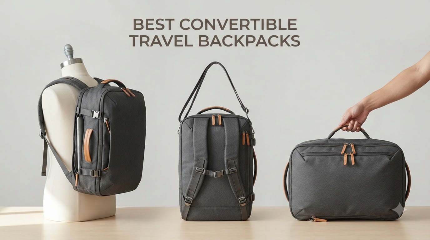 best convertible travel backpacks