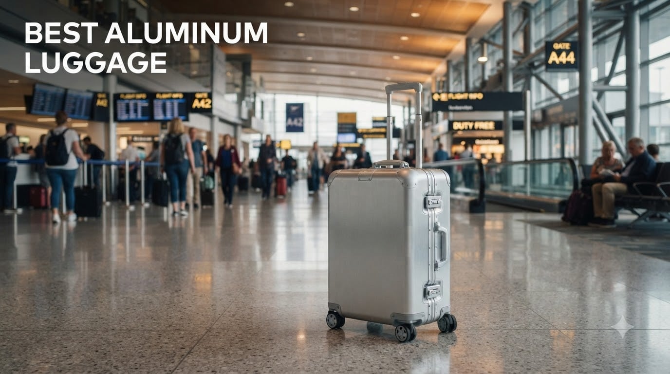 best aluminum luggage