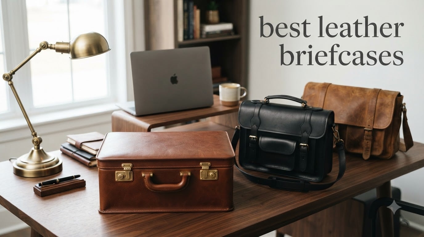 best leather briefcases