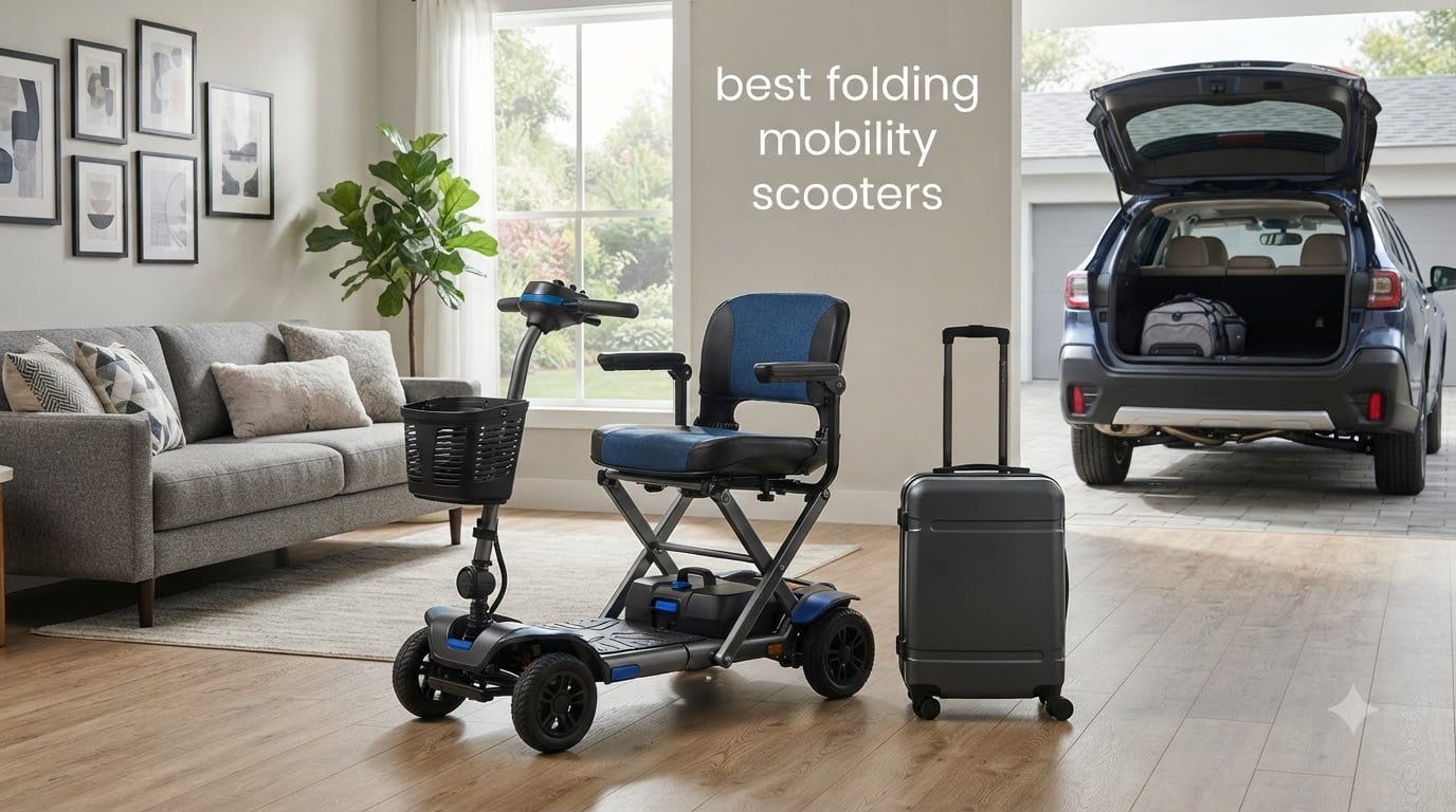 best folding mobility scooters