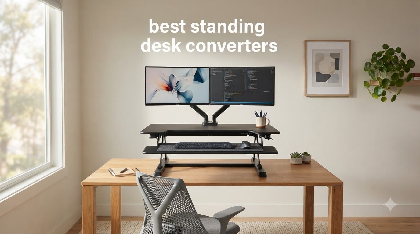 best standing desk converters
