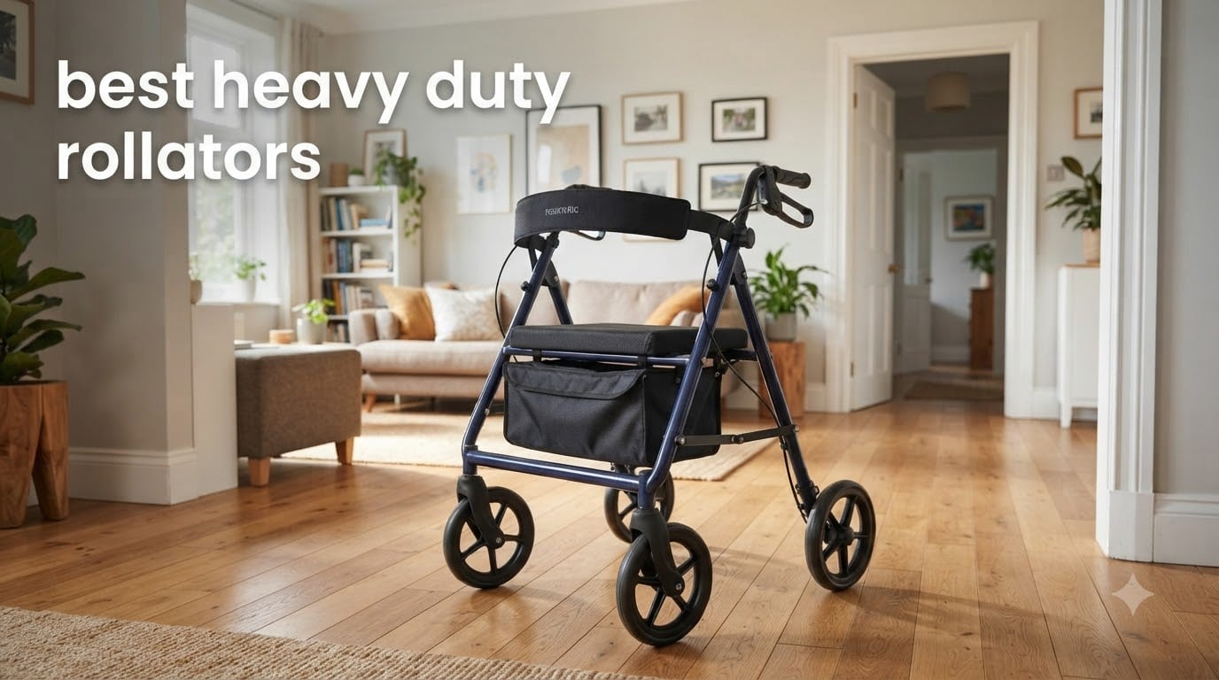 best heavy duty rollators