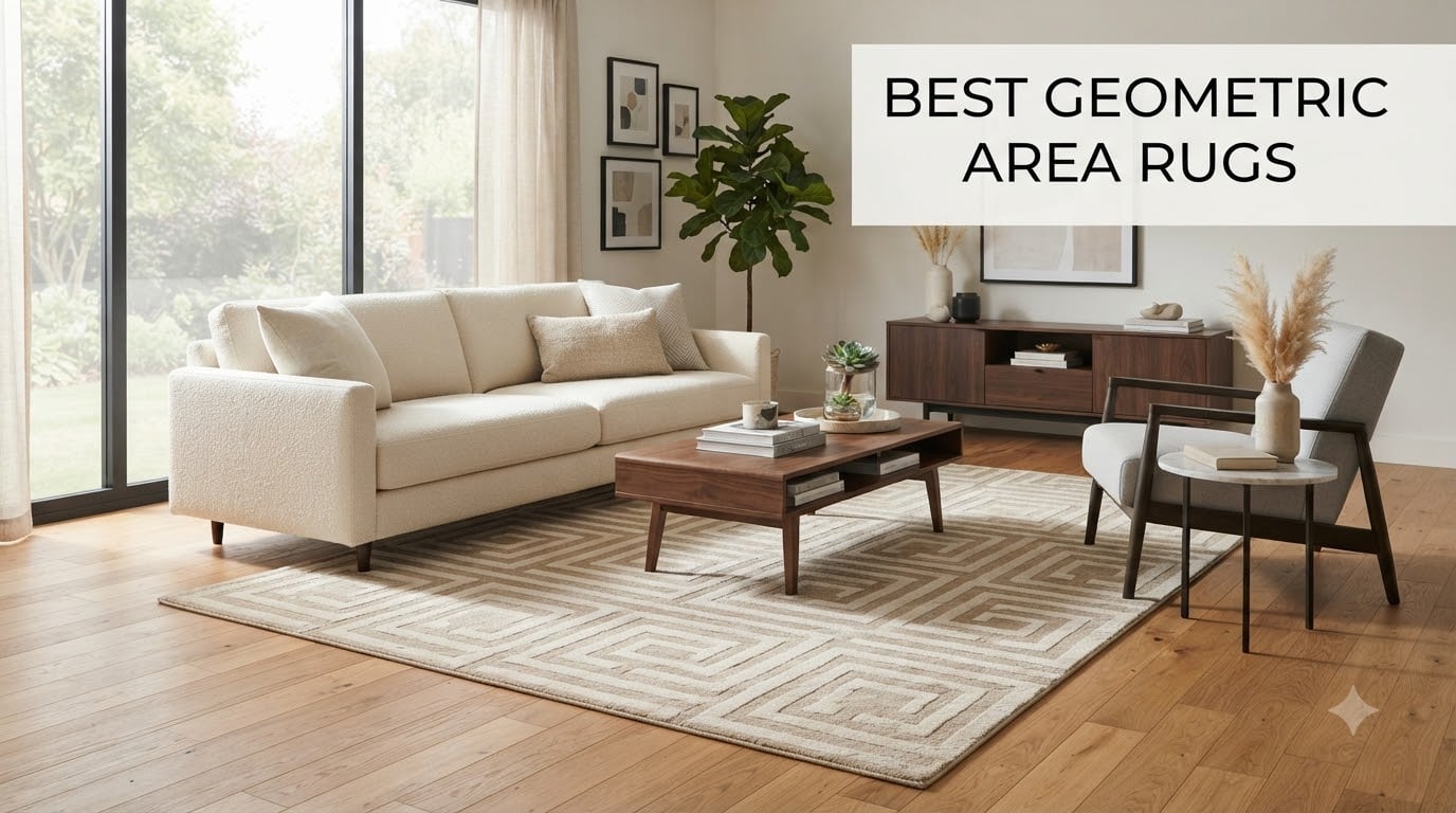 best geometric area rugs
