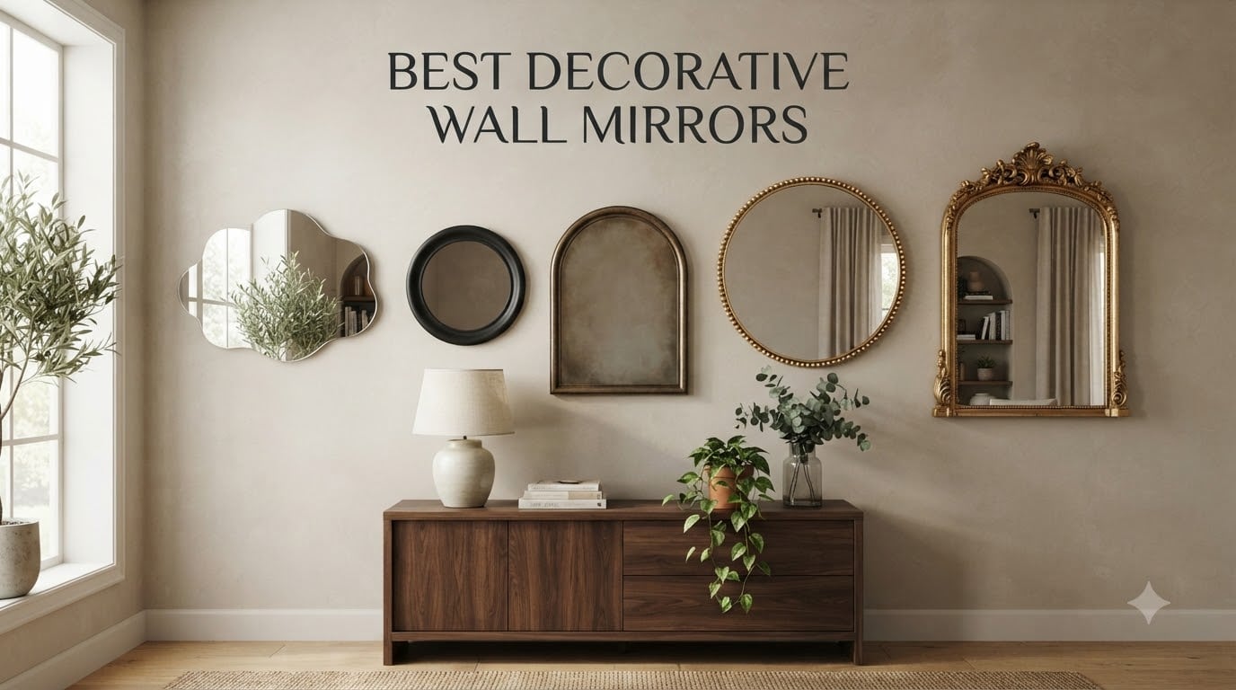 best decorative wall mirrors
