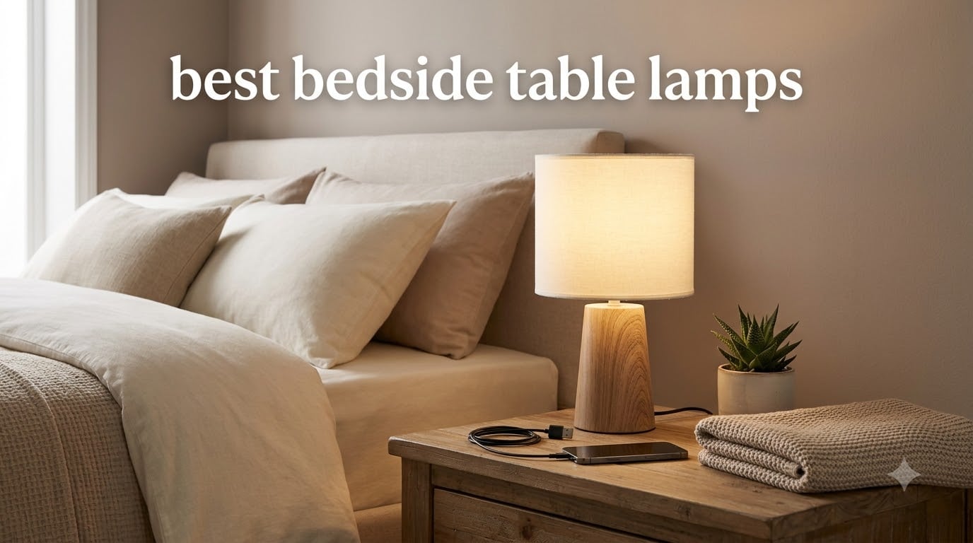 best bedside table lamps