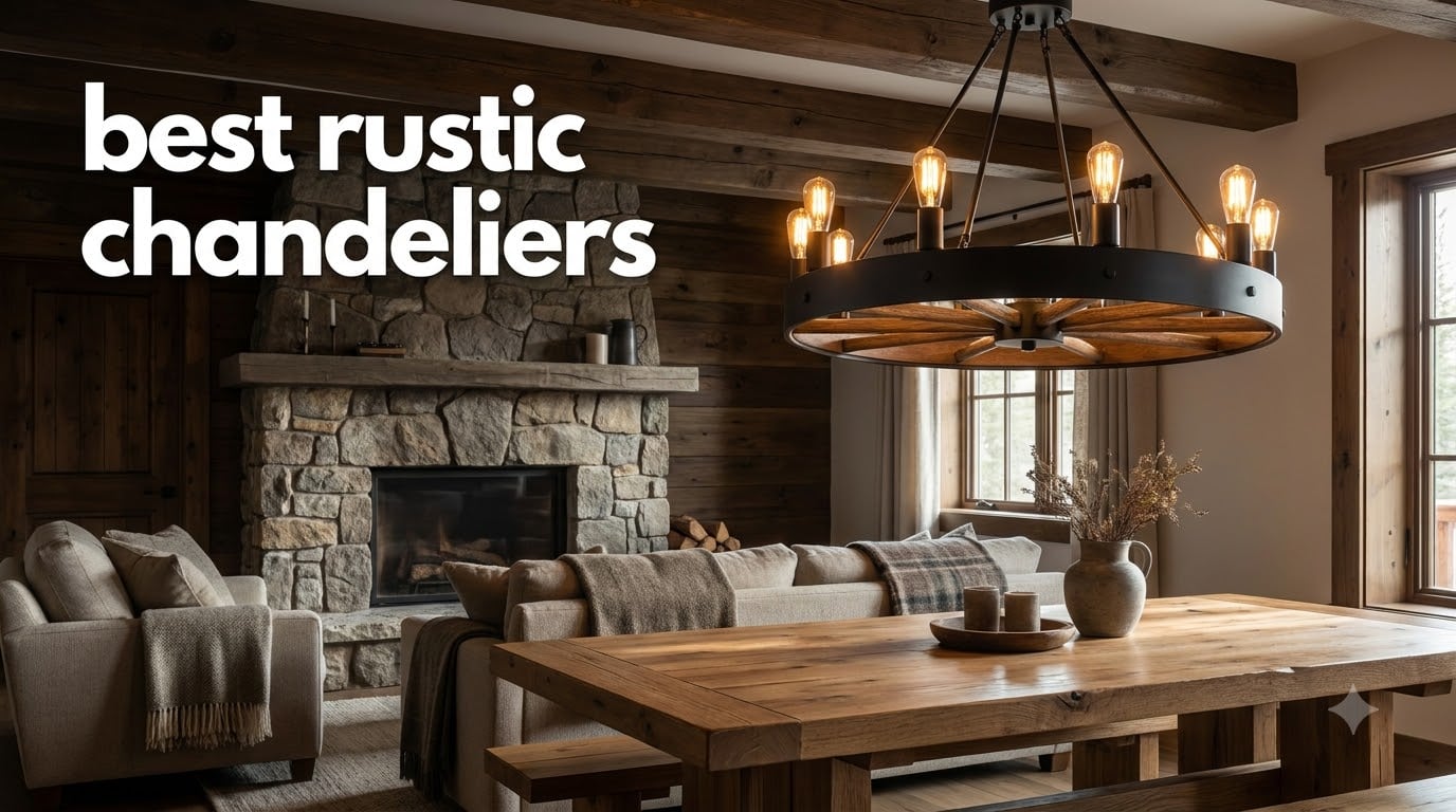 best rustic chandeliers