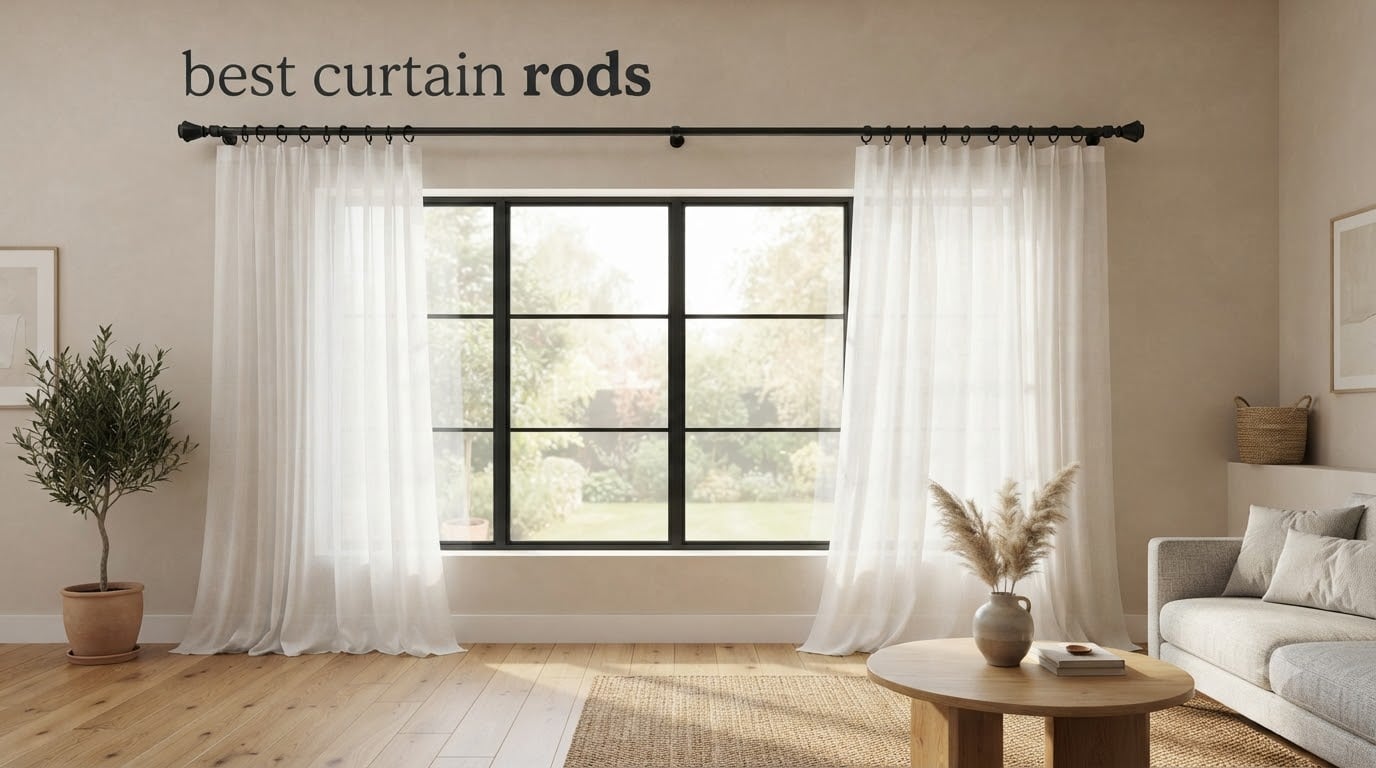 best curtain rods
