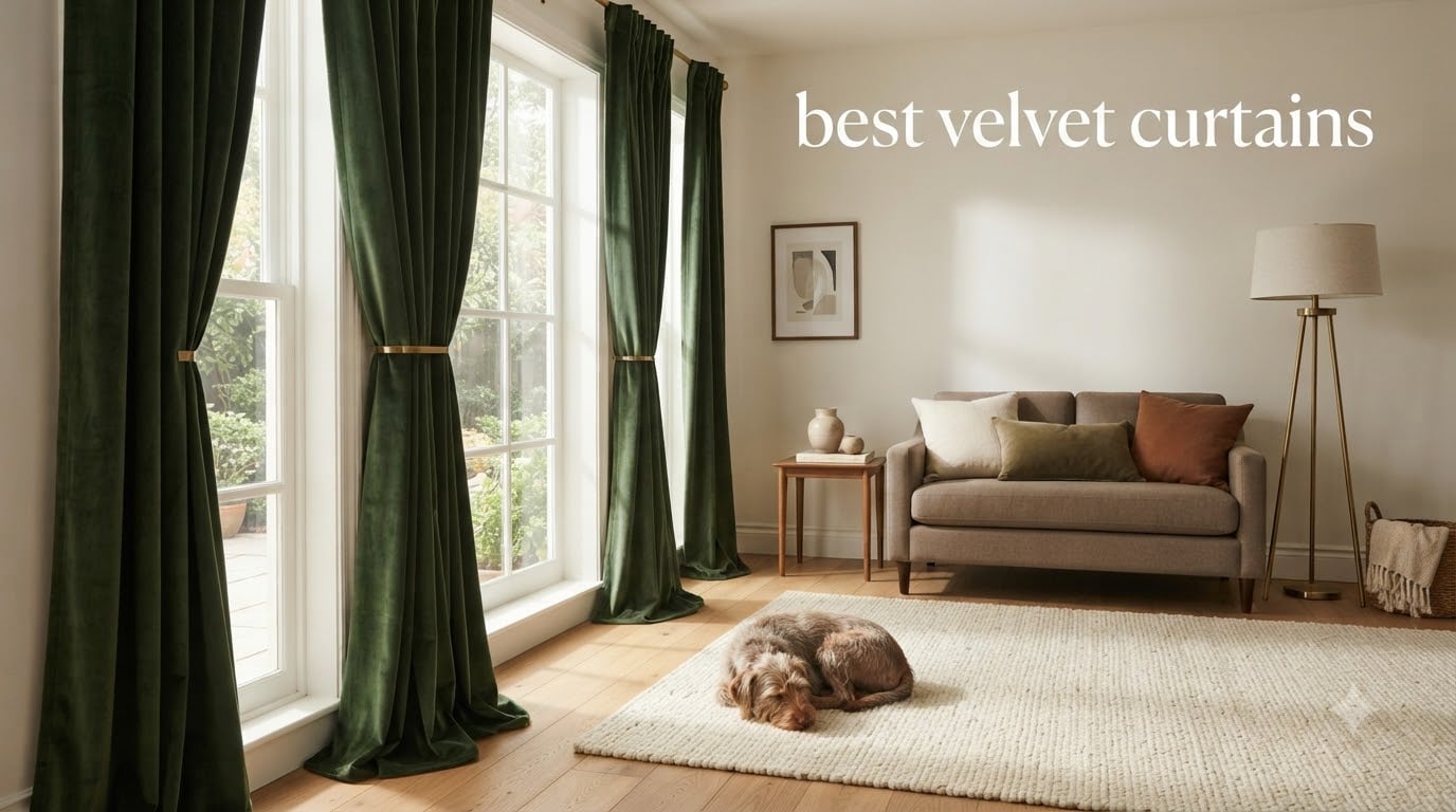 best velvet curtains