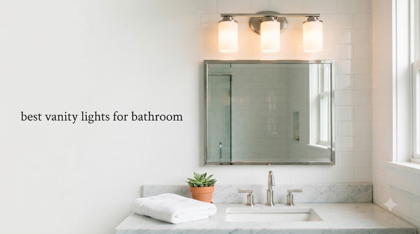 best vanity lights for bathroom