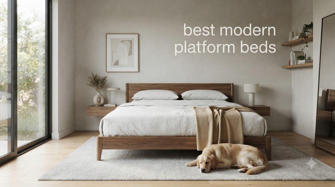 best modern platform beds
