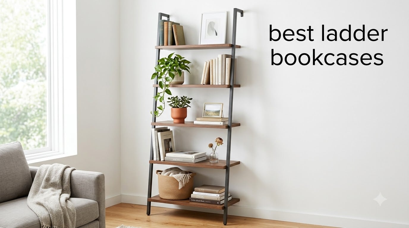 best ladder bookcases