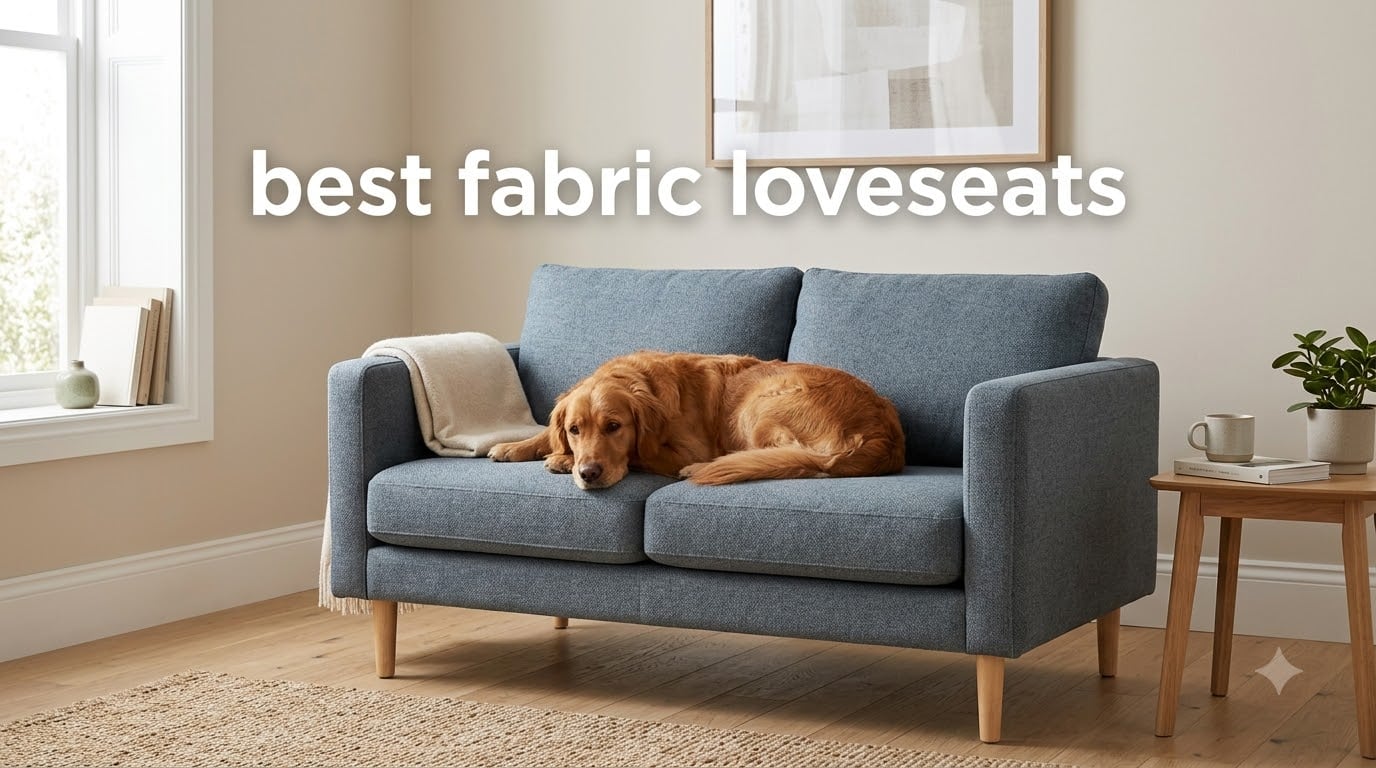 best fabric loveseats