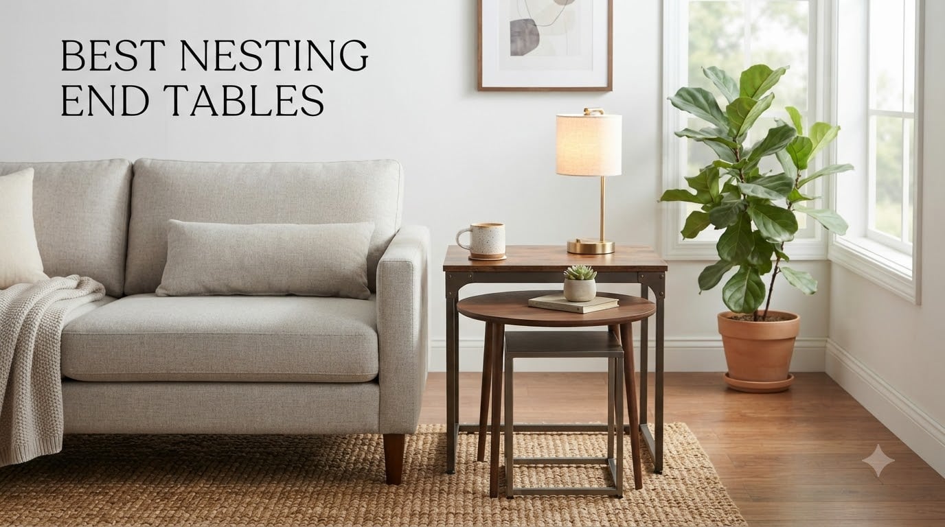 best nesting end tables