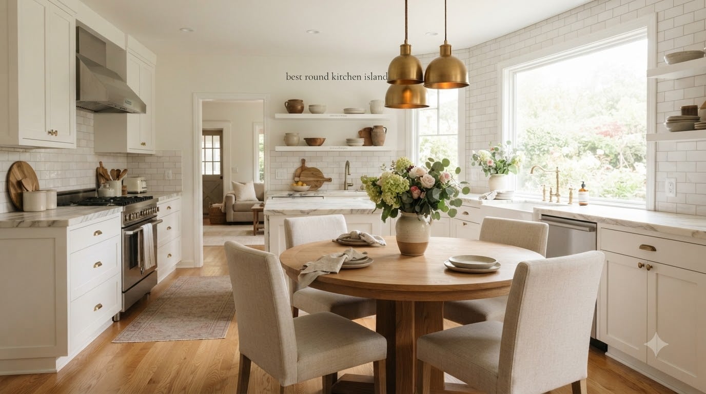 best round kitchen islands