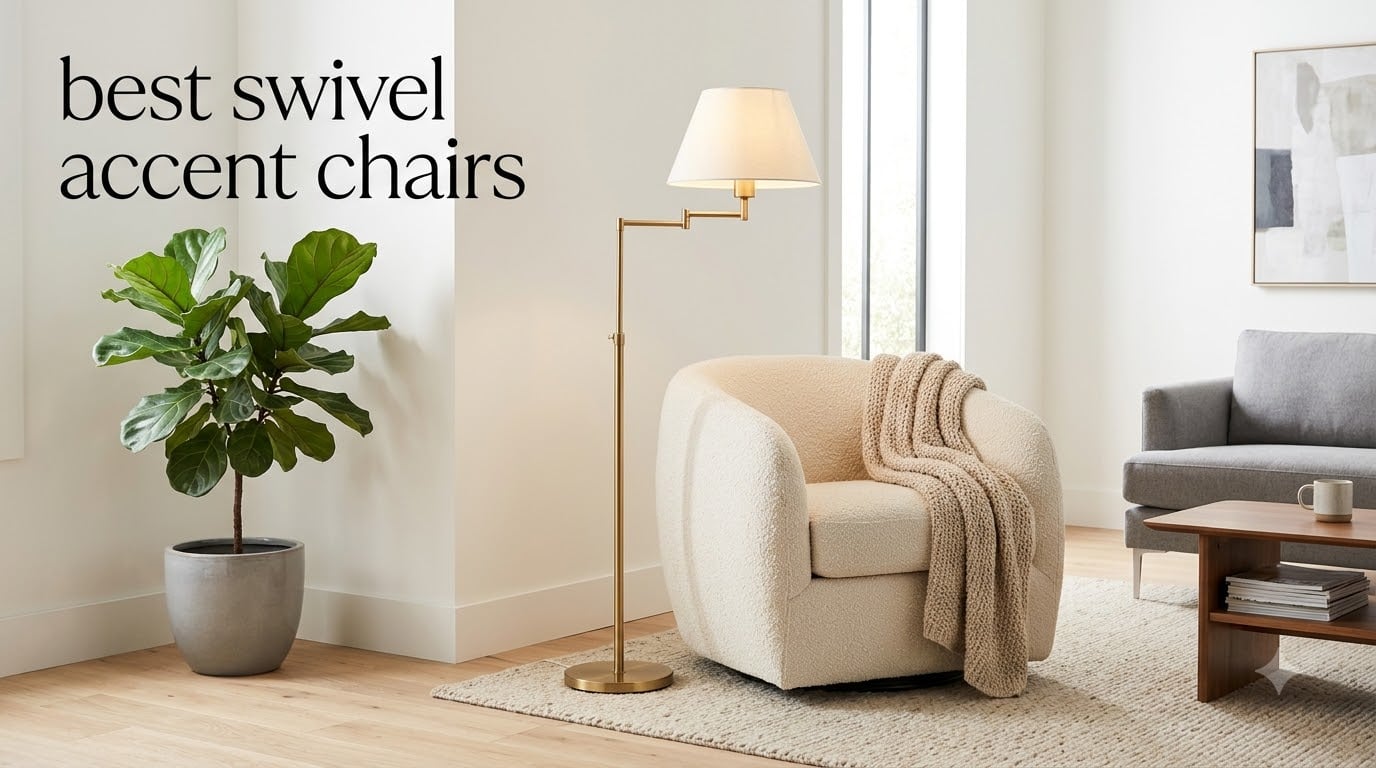 best swivel accent chairs
