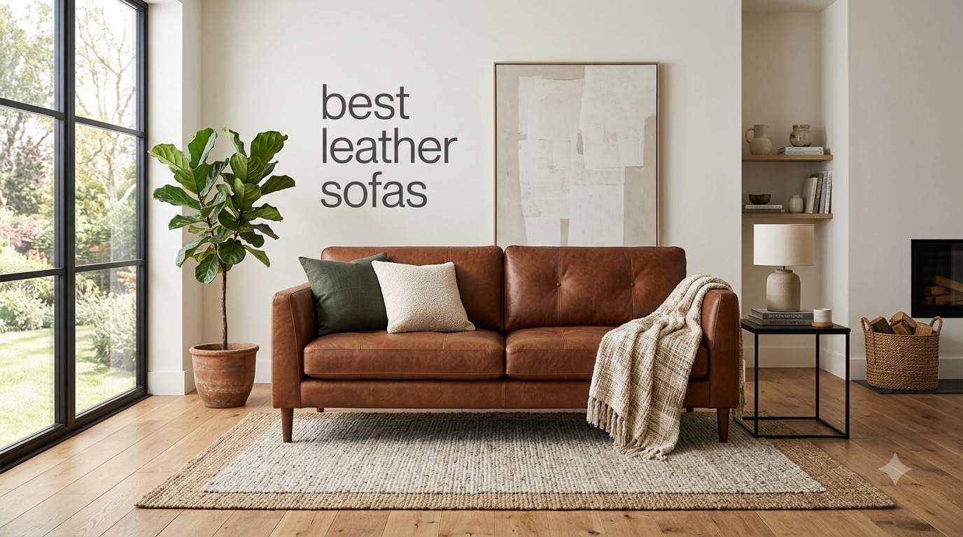 best leather sofas