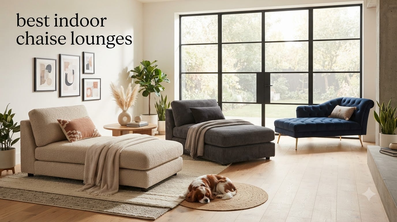 best indoor chaise lounges