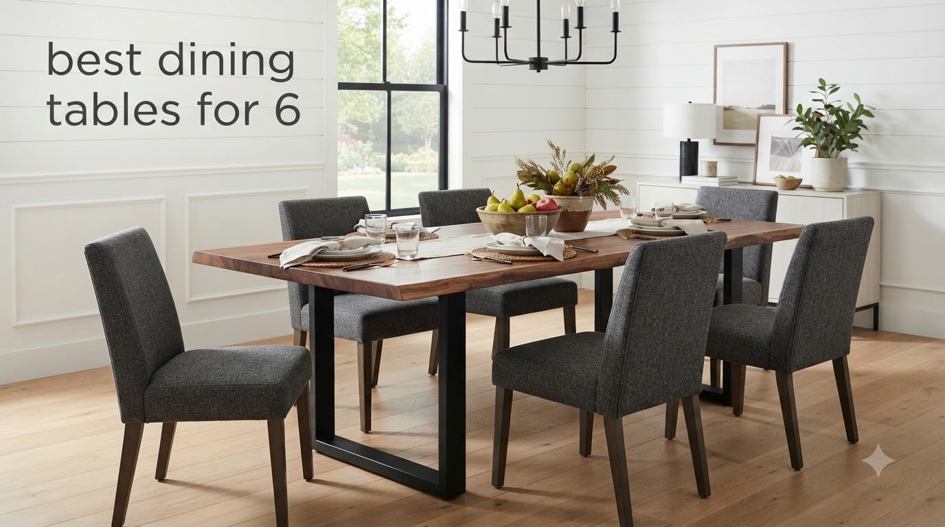 best dining tables for 6