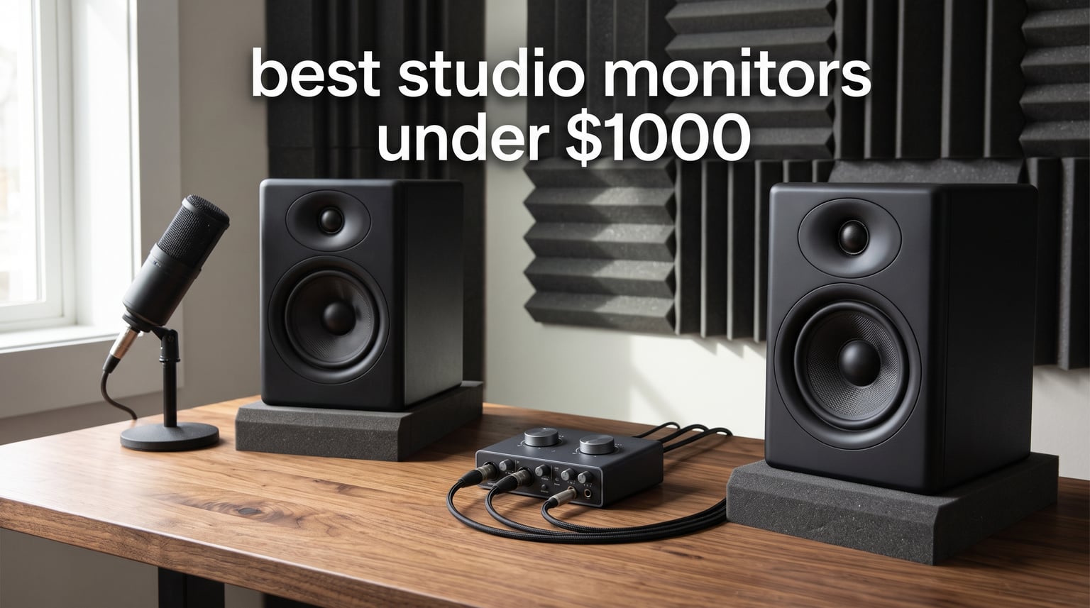 best studio monitors under $1000