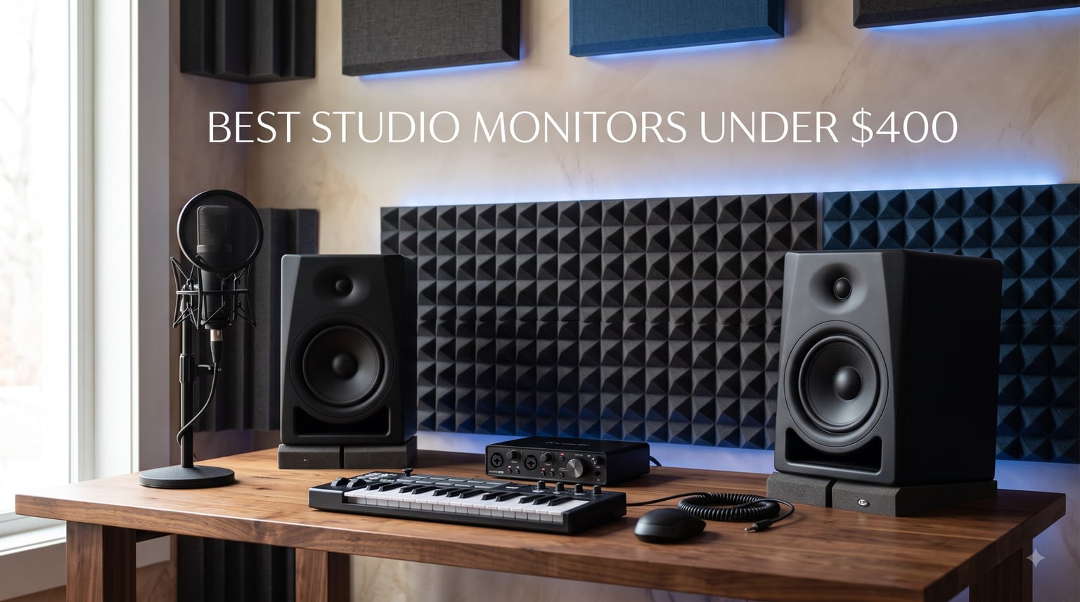 best studio monitors under $400