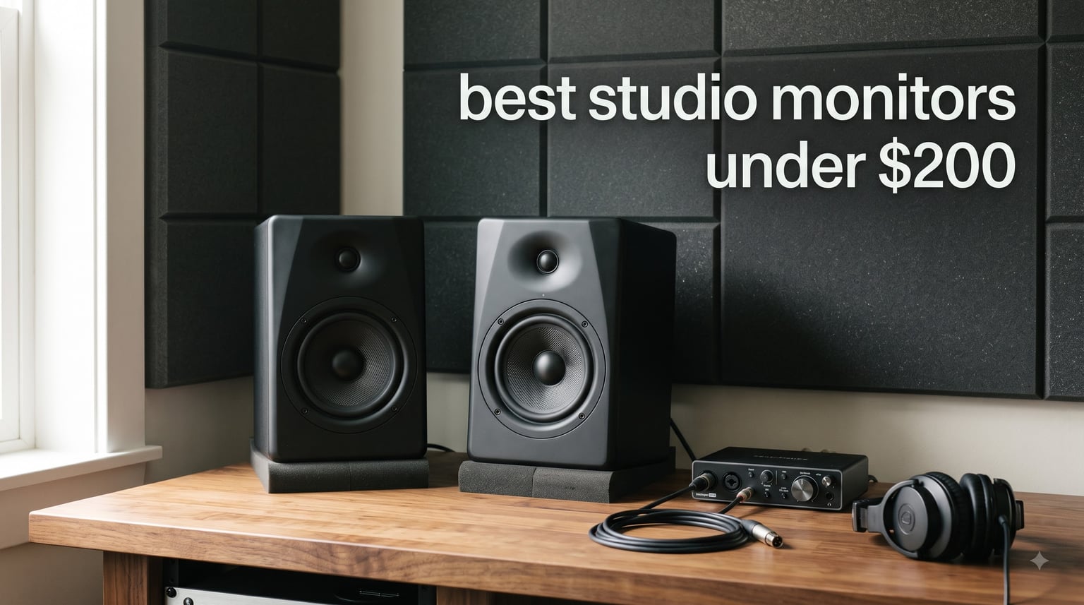 best studio monitors under $200