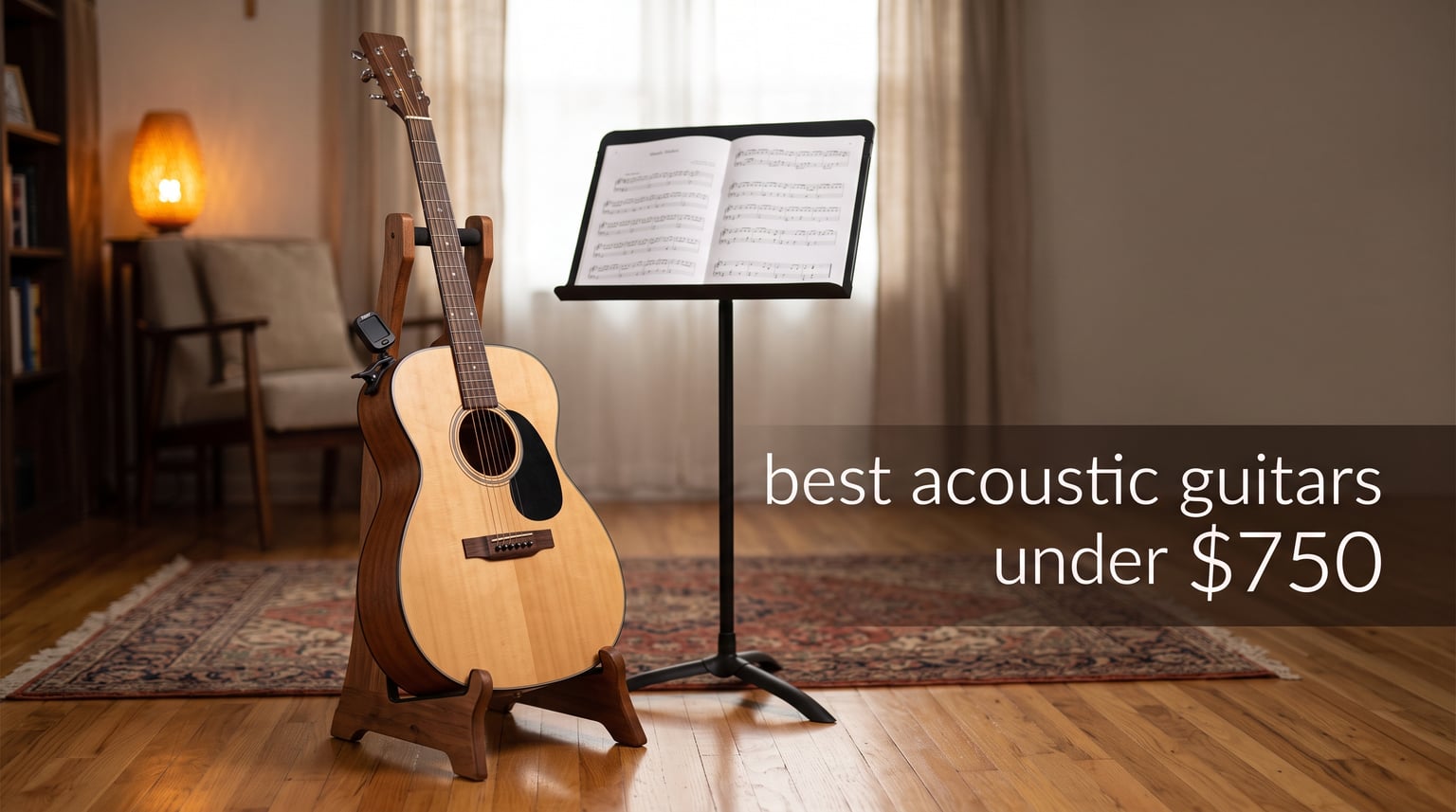 best acoustic guitars under $750