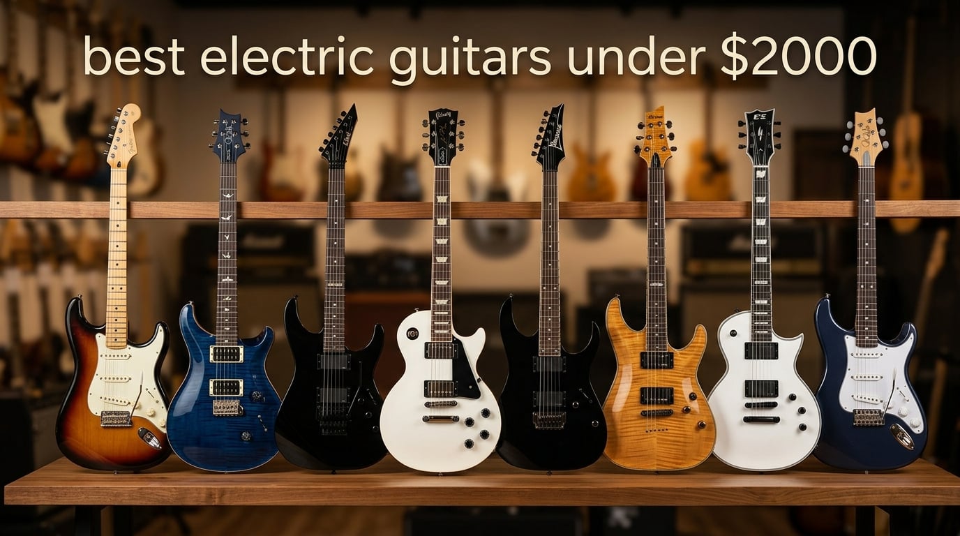 best electric guitars under $2000