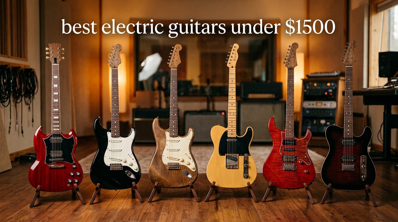 best electric guitars under $1500