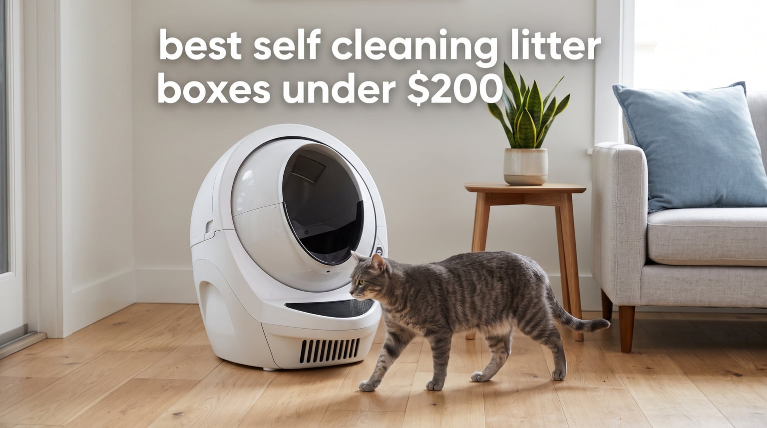 best self cleaning litter boxes under $200