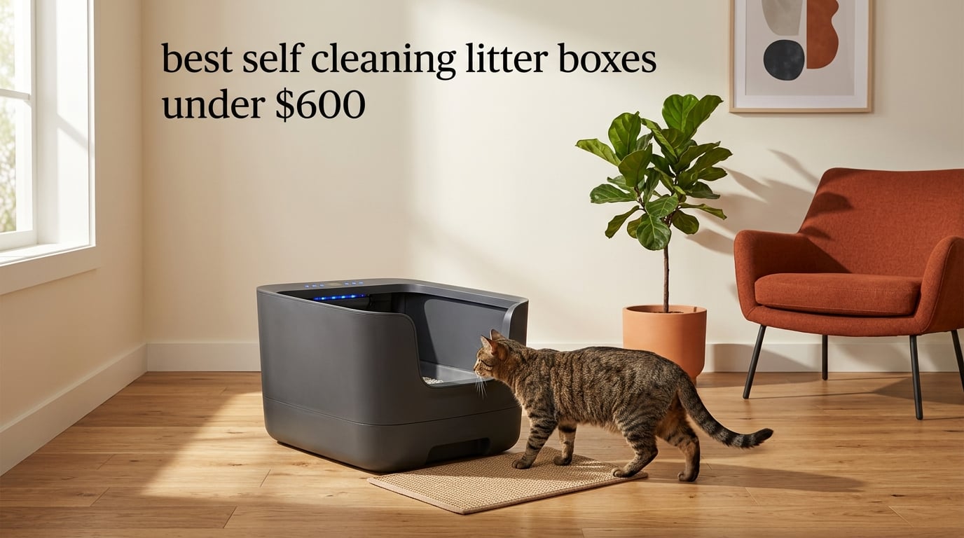 best self cleaning litter boxes under $600