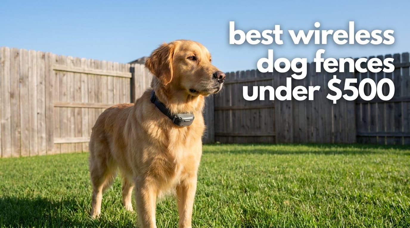 best wireless dog fences under $500