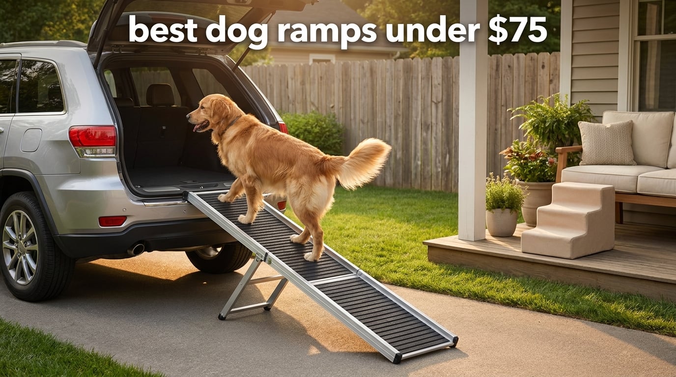 best dog ramps under $75