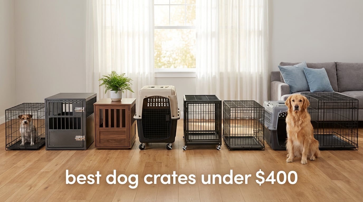 best dog crates under $400