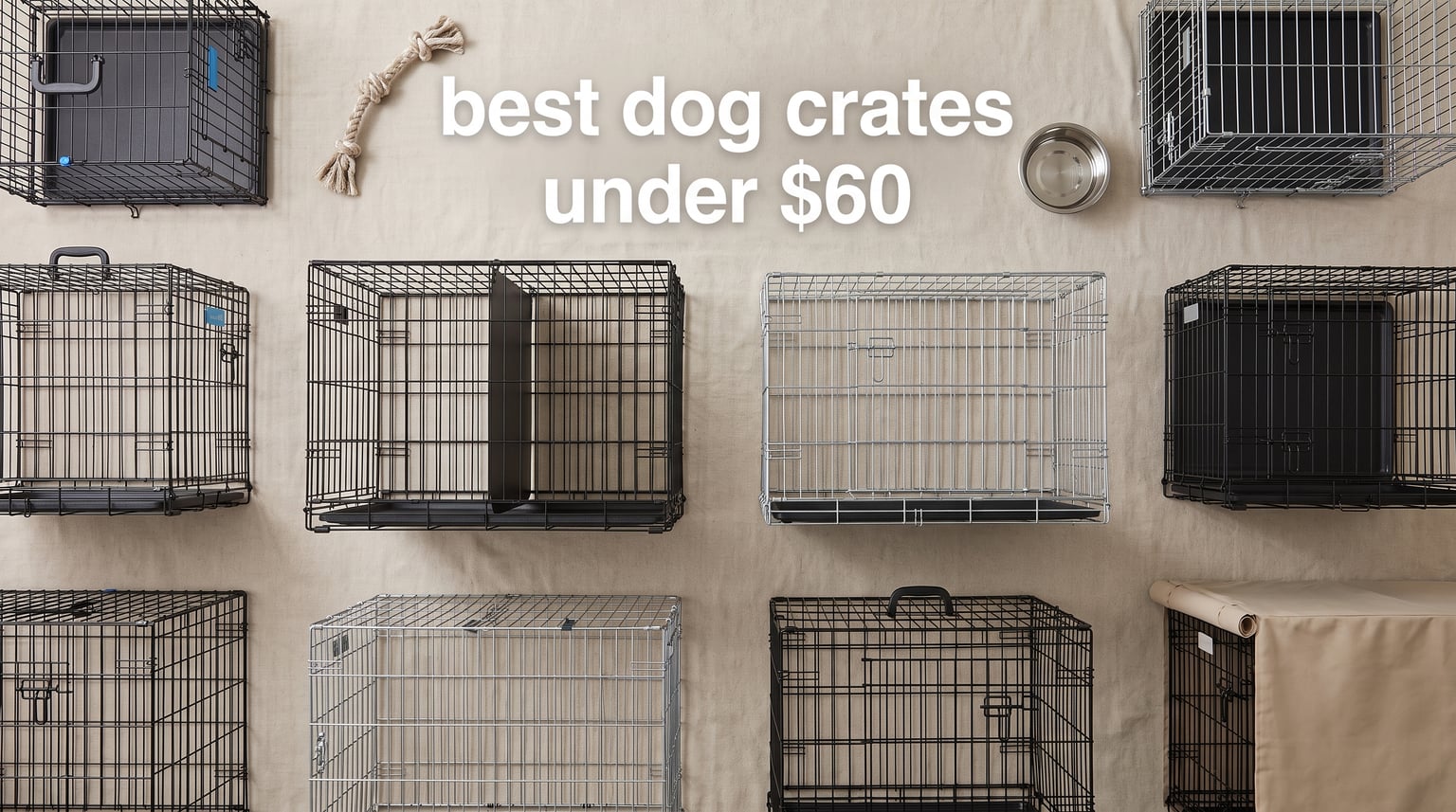 best dog crates under $60