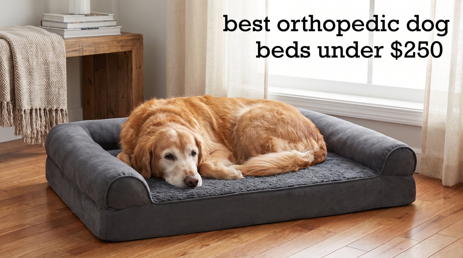 best orthopedic dog beds under $250