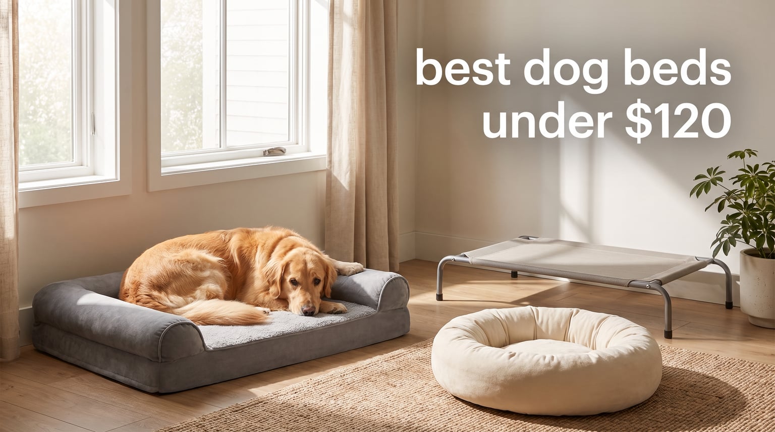 best dog beds under $120