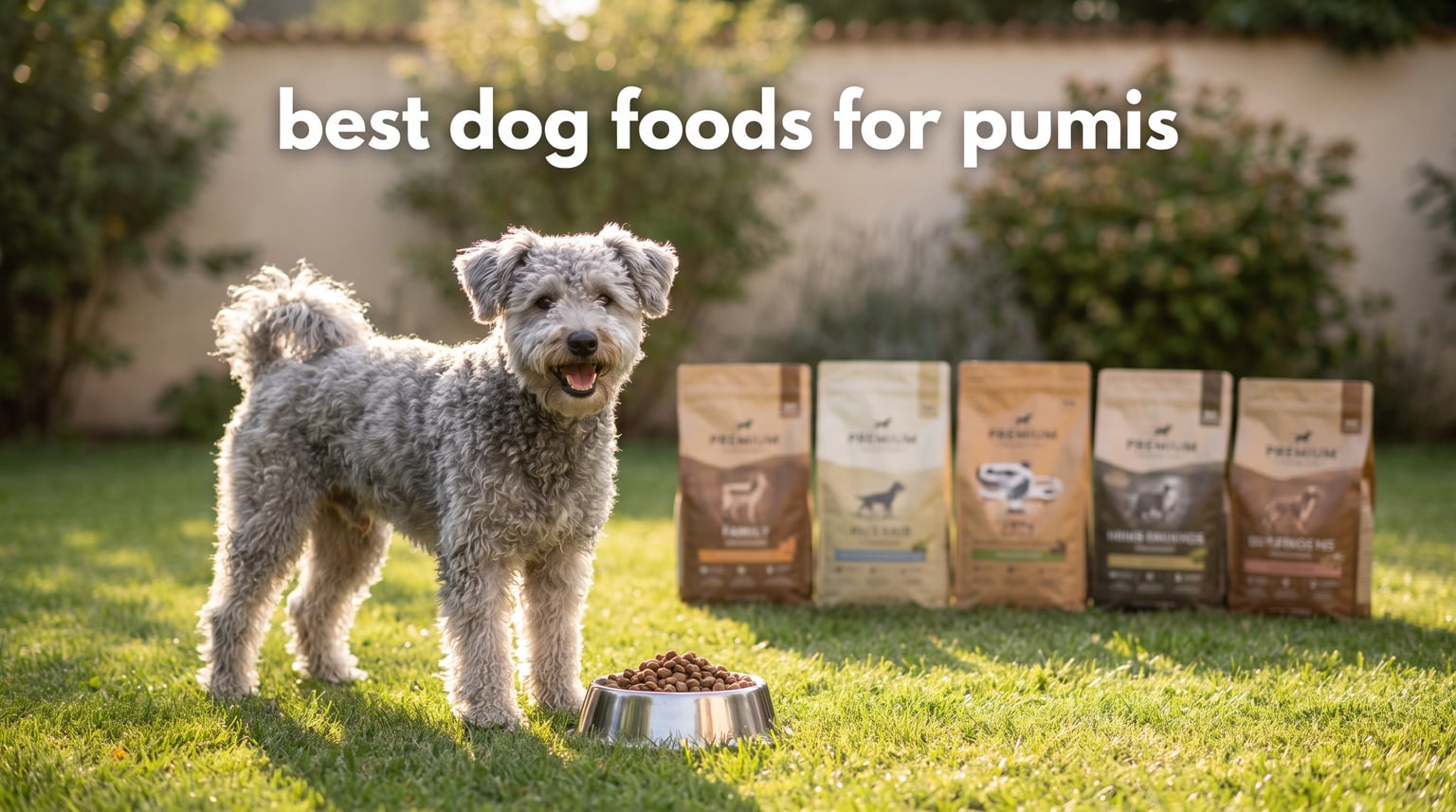 best dog foods for pumis