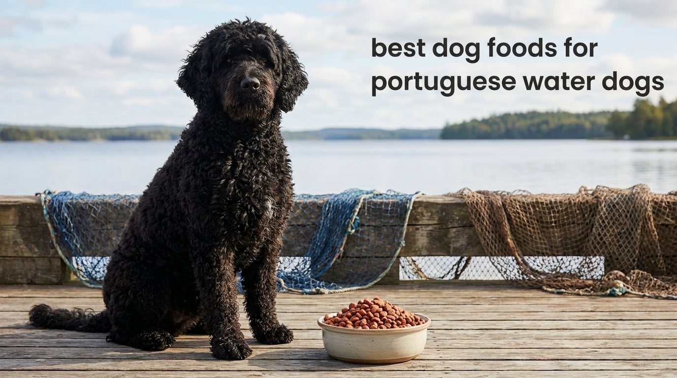 best dog foods for portuguese water dogs