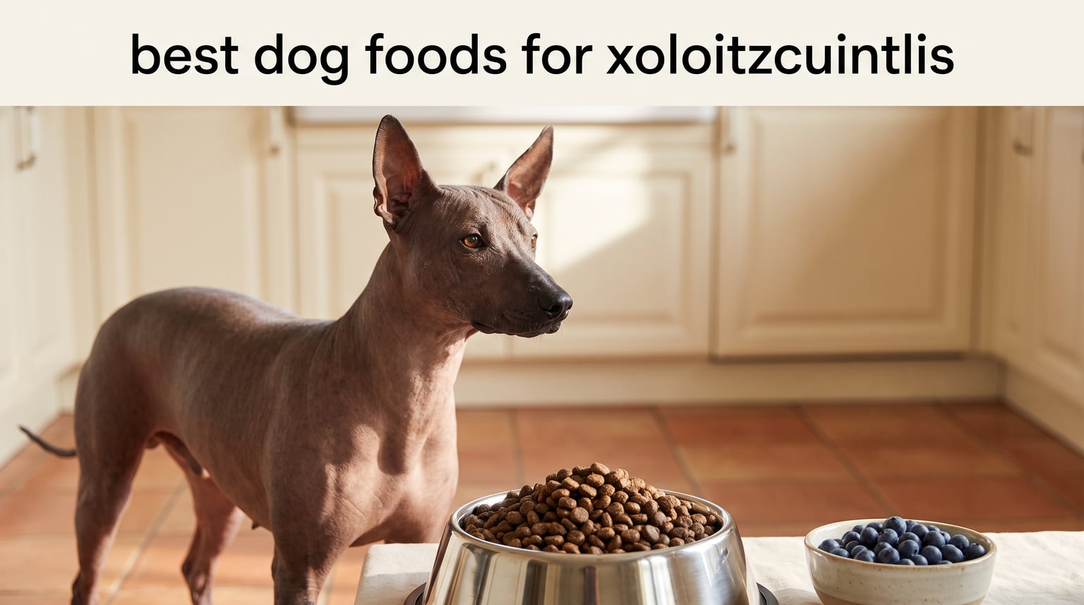 best dog foods for xoloitzcuintlis