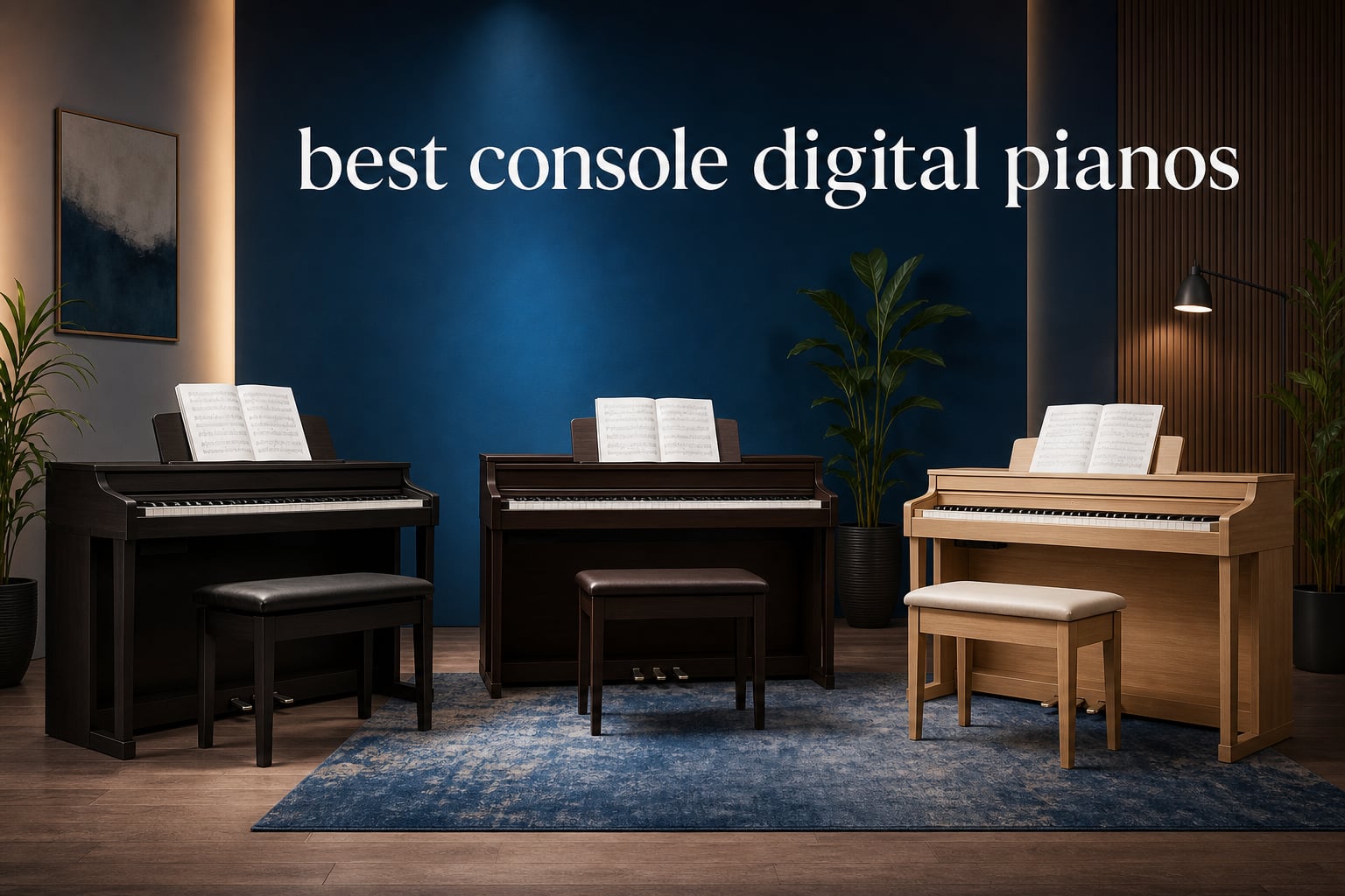 best console digital pianos