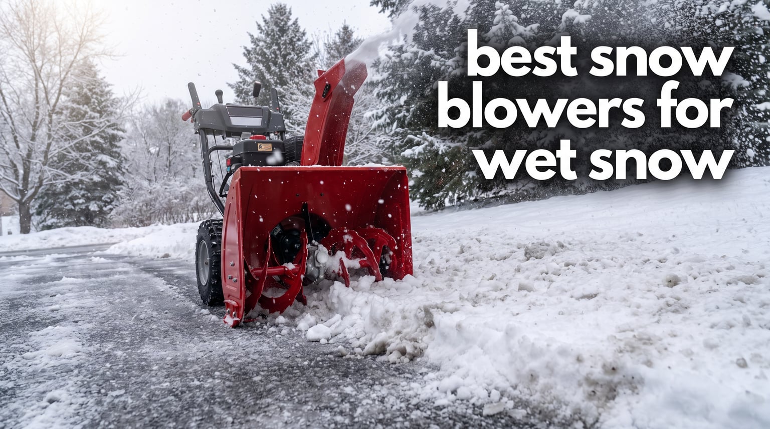 best snow blowers for wet snow