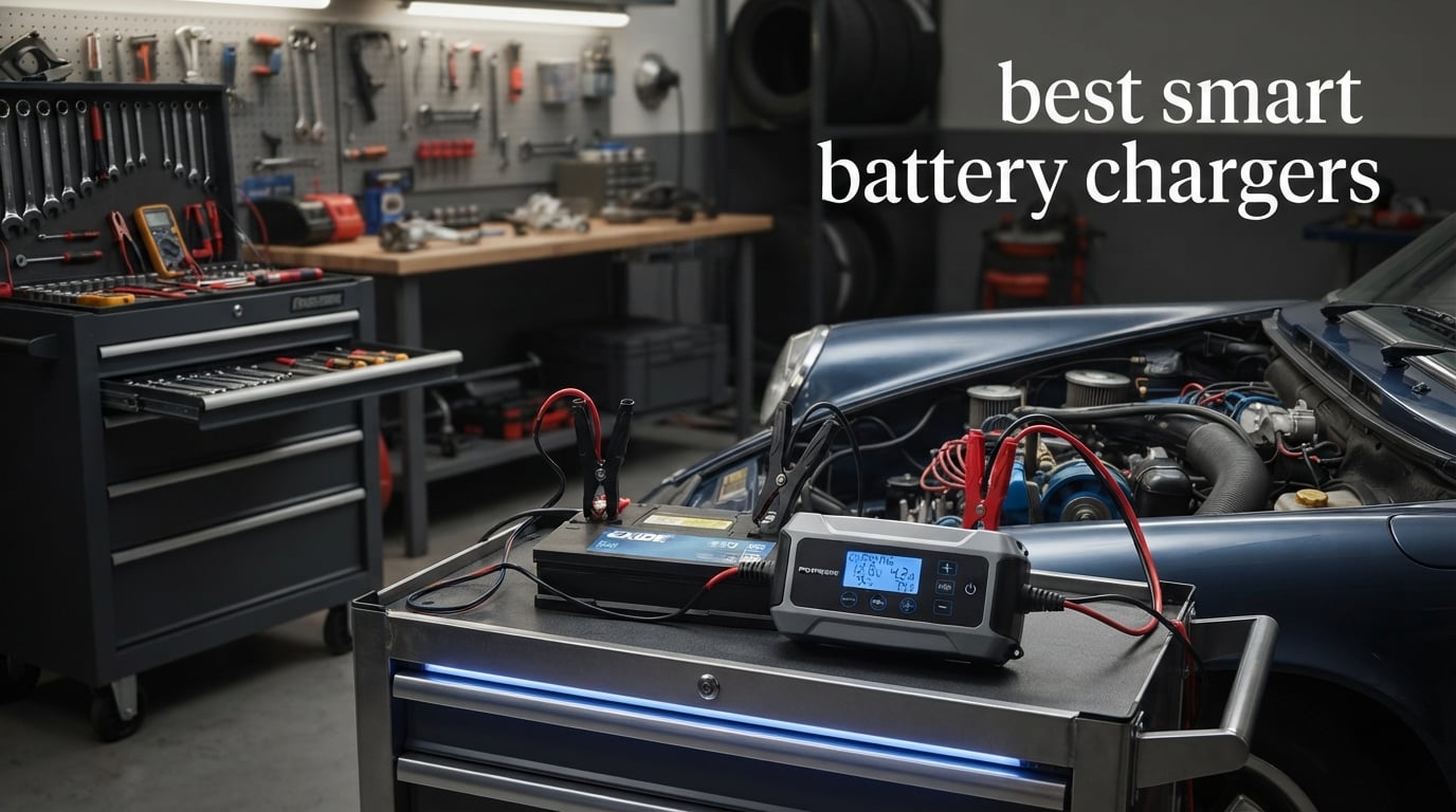 best smart battery chargers