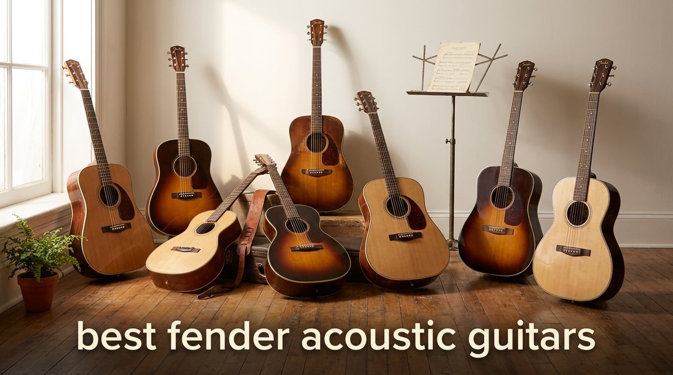 best fender acoustic guitars