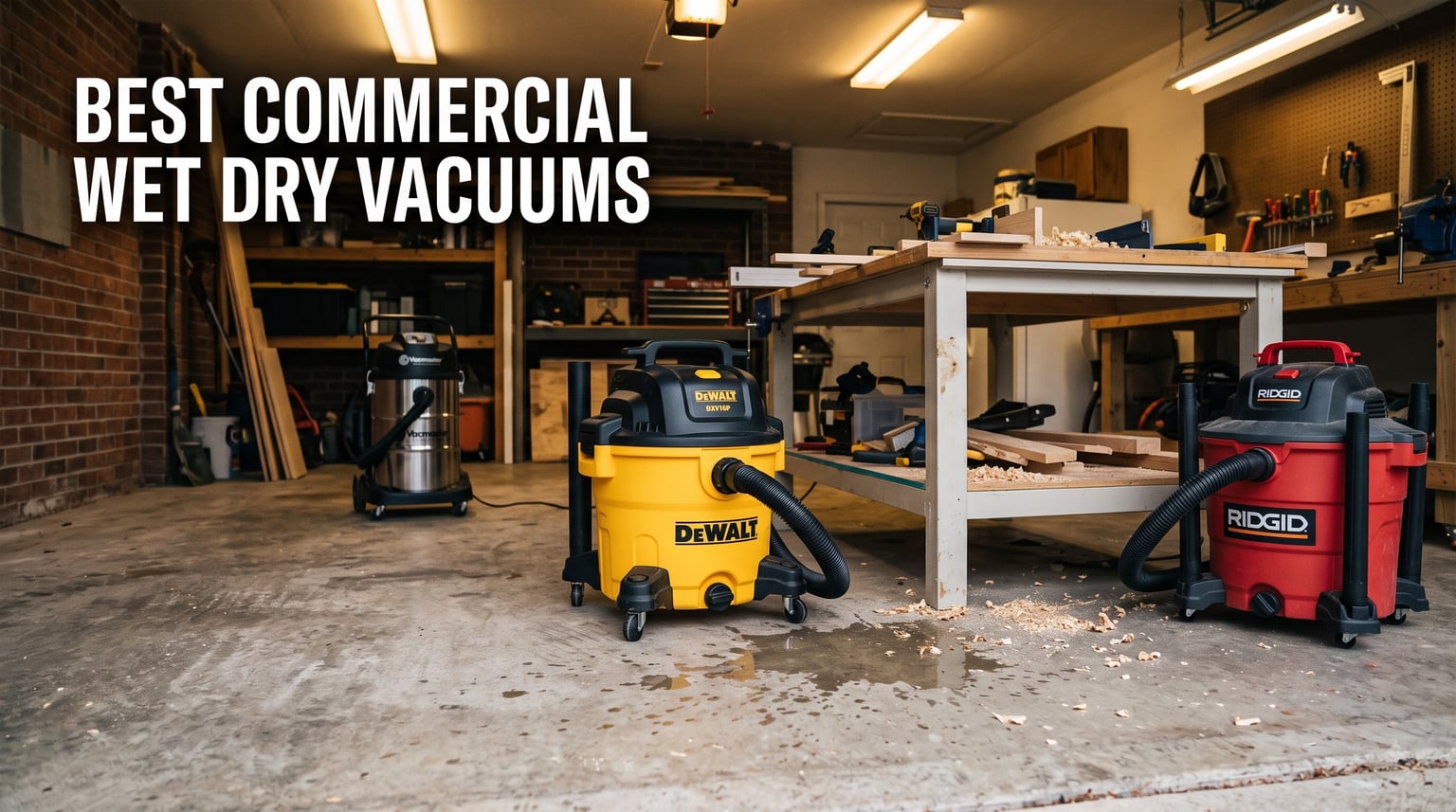 best commercial wet dry vacuums