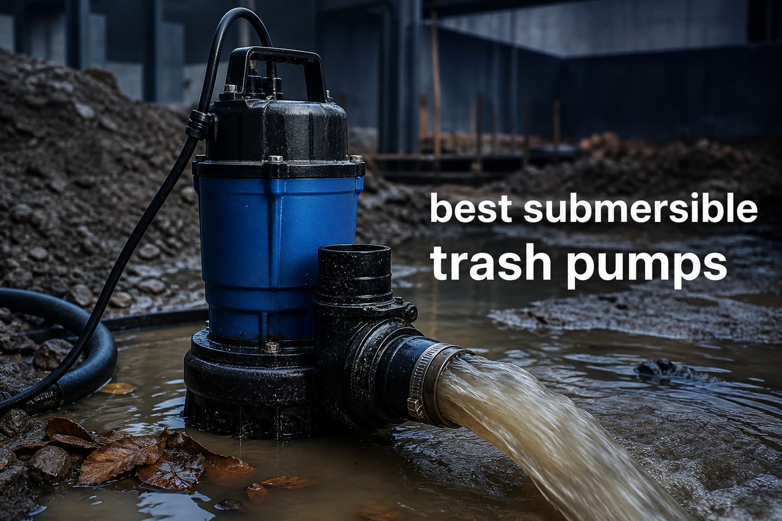 best submersible trash pumps